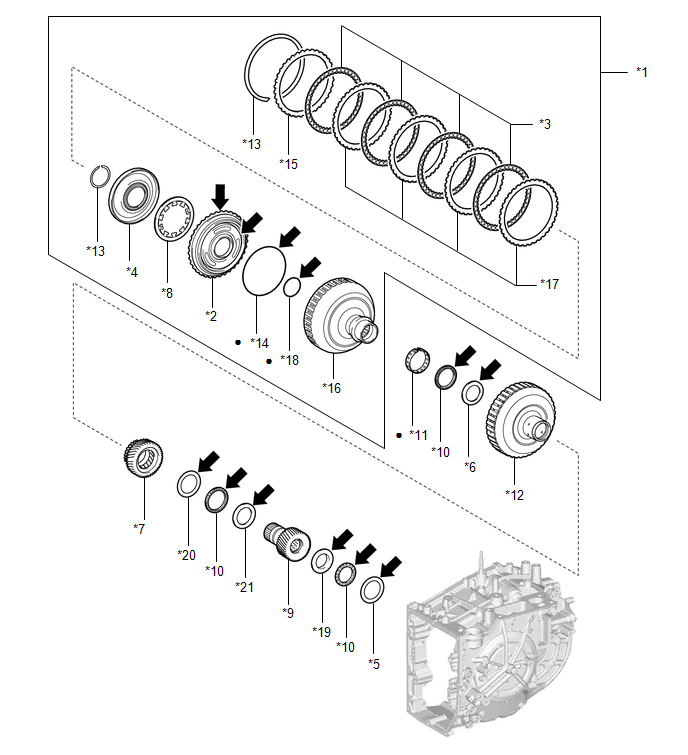 UB80E (AUTOMATIC TRANSMISSION / TRANSAXLE) AUTOMATIC TRANSAXLE UNIT